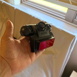 Black and Red Dash Camera